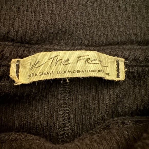 Free People - We The Free - Black Knit Maxi Dress - Picture 2 of 7